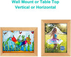 RPJC 4x6 Picture Frames Made of Solid Wood High Definition Glass - Image 5
