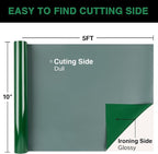 TORC 3D Puff Green Heat Transfer Vinyl HTV 12" X 5FT - Image 3