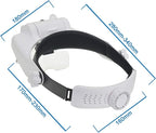 YOCTOSUN LED Headband Magnifier, Rechargeable Illuminated Magnifying Visor -1X - Image 8