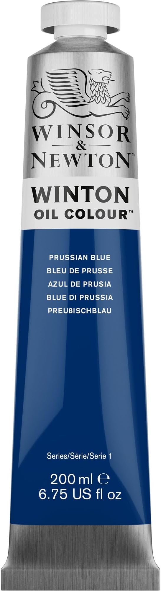 Winsor & Newton Winton Oil Color, 200ml Tube, Prussian Blue - Image 11