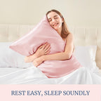BEDELITE Satin Pillowcase for Hair and Skin, Super Soft and Cooling Similar to - Image 5