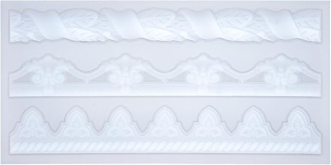 Art Molds for Polyclay Air Dry Clay Plaster Epoxy Resin Fondant Cake Decor 3 - Image 3