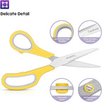 Scissors Bulk Set of 6-Pack, Taotree 8"Scissors All Purpose Heavy Duty | Sharp - Image 4