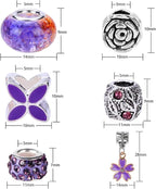 European Large Hole Spacer Charm Beads - Image 8