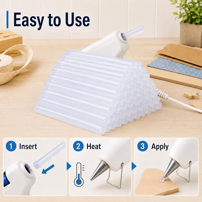 Sukh 50PCS Mini Hot Glue Sticks - Image 5