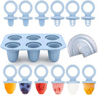 Silicone Baby Popsicle Molds for Teething Relief by YukiniYa