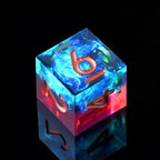 1Pcs D6 DND Dice with Resin Sharp Edge D&D Dice, Random Color and Style 6 Sided - Image 5