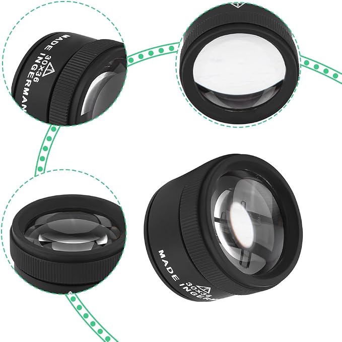 30X Coin Magnifying Glass, Portable Jewelry Loupe | Portable Pocket Magnifier - Image 7