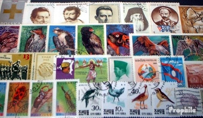 All World 1000 Different Stamps - Image 2