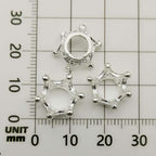 iloveDIYbeads 60pcs Mixed Antique Silver Bronze Gold 3D King Crown Loose Spacer - Image 4