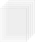 SimbaLux Acrylic Sheet Clear Cast Plexiglass 5”x7” 0.08” Thick 2mm, 5 Pack | by SimbaLux