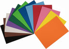 Eva Foam Sheets, 12 Assorted Colors, 2mm Thick, 6 x 9 Inch, Handicraft Foam by Ader+Products