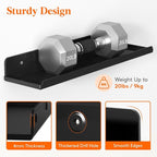 Lifewit Floating Shelves for Wall, Acrylic Display Shelf Wall Mounted for Figure - Image 4