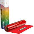 HTVRONT Heat Transfer Vinyl Red HTV Rolls, HTV Vinyl by HTVRONT