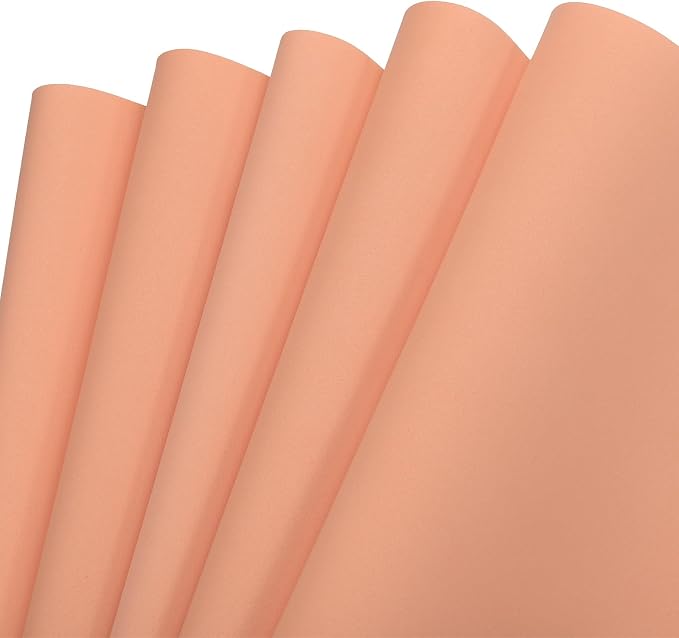 MECCANIXITY EVA Foam Sheets Nude 19.7 Inch x 19.3 Inch 1mm Thick Crafts Foam by MECCANIXITY