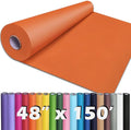 PerkHomy OrangeRed Kraft Paper Roll 48" x 1 by PerkHomy
