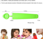 Homemade Popsicle Molds, 6 Pack Drip Free Ice Pop Molds, Pure Color | Easy - Image 6