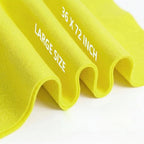 Lemon Yellow Felt Fabric 36" x 72" 1.6mm Thick Large Craft Sheet | Soft by MEDIANER