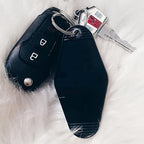40pcs Blank Hotel Keychains Bulk Vintage Motel Keychain Vinyl Keychains Car - Image 6