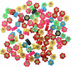 100pcs Mixed Polymer Clay Spacer Beads - Image 3