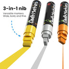 Metallic Chalk Markers Liquid Chalk Pens - Image 3
