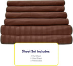 Dobby Stripe Queen Sheets - Image 4