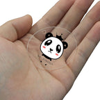 Zorfeter Clear Acrylic Blanks, 2 Inch Round, 40 Pack | Circle Ornament Blanks - Image 4