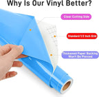12'' x 42Ft Glossy Blue Permanent Vinyl Roll - Image 2