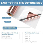 HTVRONT Rose Gold Permanent Vinyl - Image 4