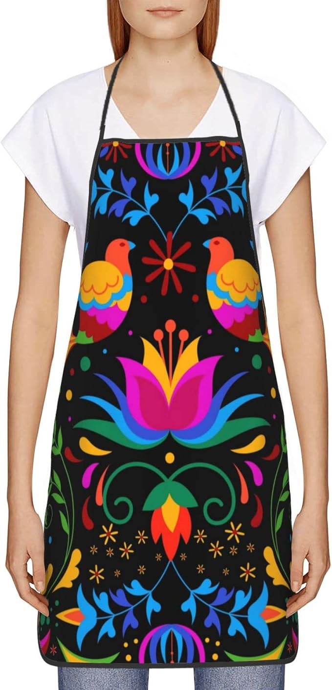 Apron Cooking Chef Work Shop Women Men Baking Decorations Painting Bbq Grilling - Image 3