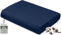 Royale Linens 100% Organic Cotton King Flat Sheet Only by ROYALELINENS