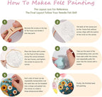 CaptainCrafts DIY Needle Felting Starter Kit - Image 5