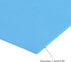 uxcell Light Blue EVA Foam Sheets, 11.8x7.9 in 1.8mm Thick Handicraft Foam Paper - Image 3