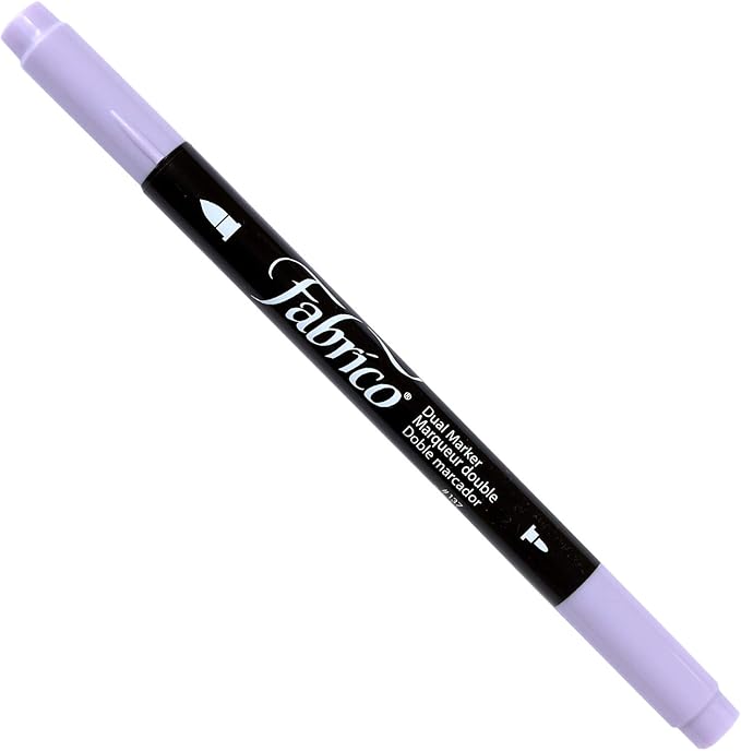 Tsukineko PF-137 Dual-Ended Fabric Marker Color-Fast, Pale Lilac by Tsukineko