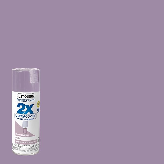 Rust-Oleum Painter's Touch 2X Spray Paint, Gloss Dreamy Lavendar | Indoor and - Image 2
