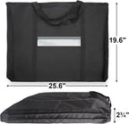 JJRING Dacron Light Weight Art Portfolio Bag, 19.6'' x 25.6'' - Image 2
