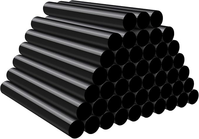 ENPOINT Black Hot Glue Sticks Full Size, Fabric Adhesive Glue Sticks by ENPOINT
