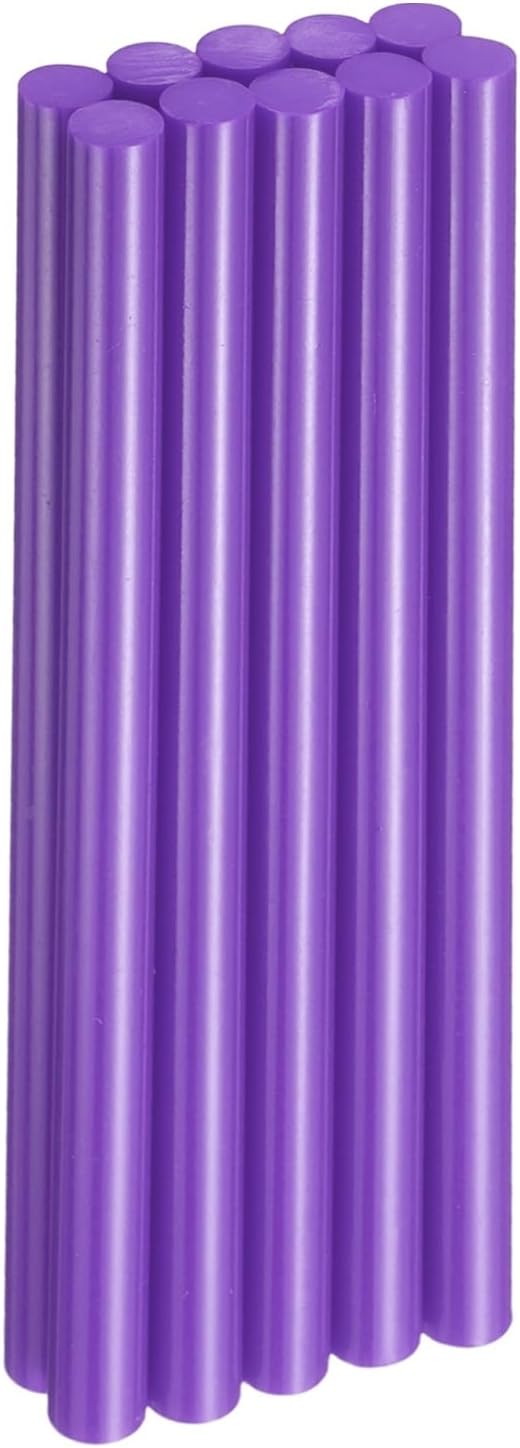 HARFINGTON 10pcs Hot Glue Sticks 0.43" Dia x 7.87" Long EVA Mini Hot Melt by HARFINGTON