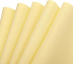MECCANIXITY EVA Foam Sheets Light Yellow 19.7 Inch x 35.4 Inch 1mm Thick Crafts by MECCANIXITY