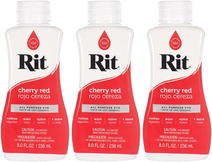 Rit Dye – 8 Oz. Liquid Fabric Dye by CraftCounty