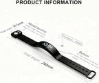 Vibrating Alarm Wristband Deaf People Watch Band Fit Sleeps Rise Silent Shock - Image 3