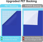 Aoder Permanent Adhesive Vinyl Roll 12" × 15FT, Matte Royal Blue | Sticker Vinyl - Image 5