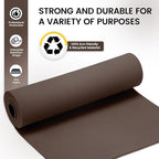 Do²ping Brown Eva Foam Sheets roll, 6mm eva Craft Foam 49''x13.9'' High Density - Image 5