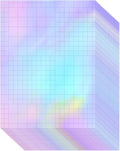 36 Sheets Holographic Laminate Sheets Clear Self Adhesive Sticker Paper | by CosrkHolographicLaminateSheets