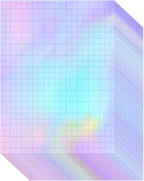36 Sheets Holographic Laminate Sheets Clear Self Adhesive Sticker Paper | by CosrkHolographicLaminateSheets