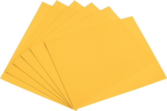 uxcell Yellow EVA Foam Sheets 11 x 8 inch 1.7mm Thickness by uxcell