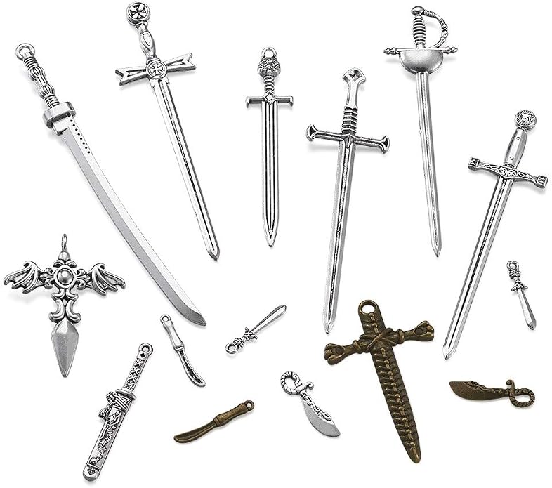 Craftdady Tibetan Style Antique Silver Alloy Pendants Cute Metal Dangle Charms - Image 2