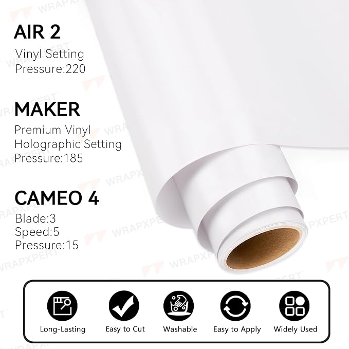 WRAPXPERT White Permanent Vinyl - Image 5
