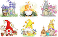 Gnome Cross Stitch Kits for Adults by DIYHomeDecor
