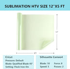 HTVRONT Sublimation HTV for Dark Fabric/Light Fabric - Image 5